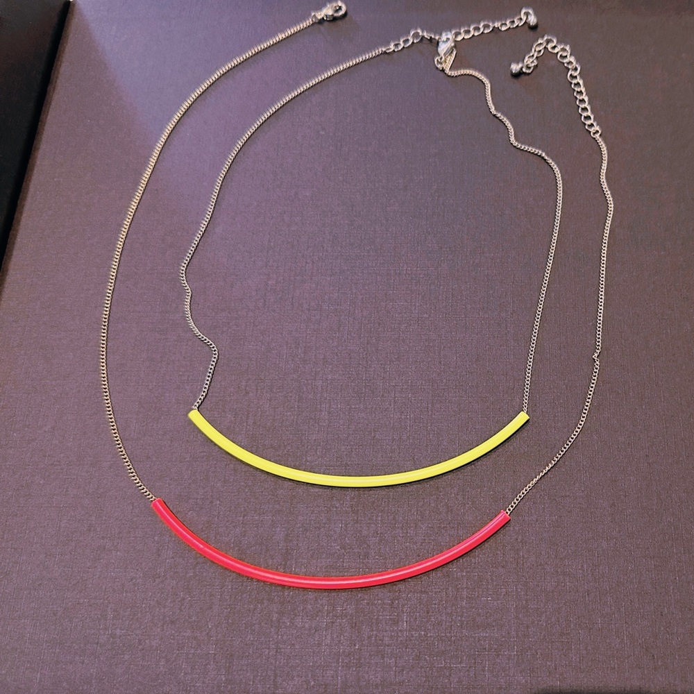 Bundle of Two choker necklaces